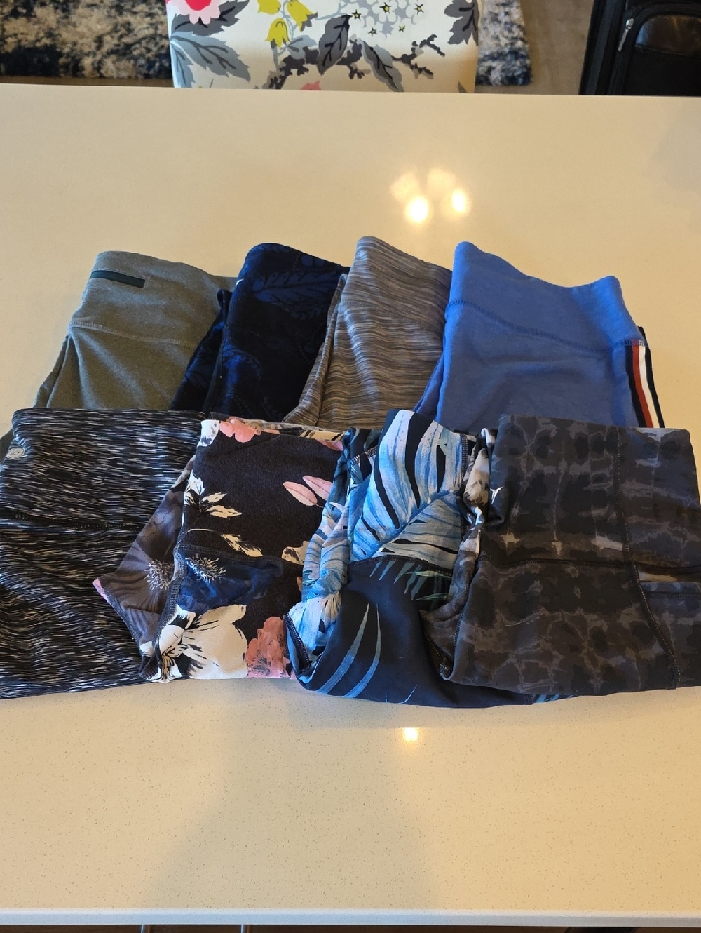 Old Navy Women's Assorted Leggings - Blue, Black, Gray, Olive, Floral Prints